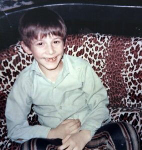 Dave Eaton family~ 1971, Mark missing front teeth