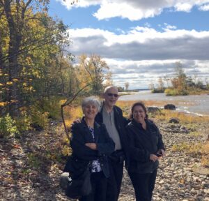 Nazair, Toni~ 2018, 10, Cap-Saint-Jacques Nature Park, QC, with Dave Eaton & Cleusa Atique- 01