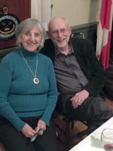 Nazair, Toni & Dave Eaton~ 2018, Royal Montreal Curling Club dinner, Michael Stearn pic